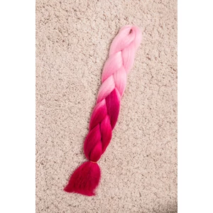 Rózsaszín-Pink Ombre Póthaj 82-120 cm