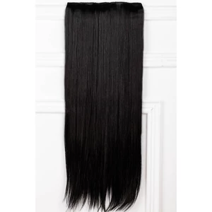 A &amp; ONE Fekete Egyenes Csatos Póthaj 70 cm