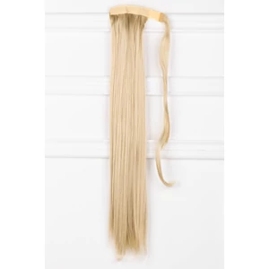 Szőke Egyenes Szintetikus Póthaj Copfhoz 60 cm