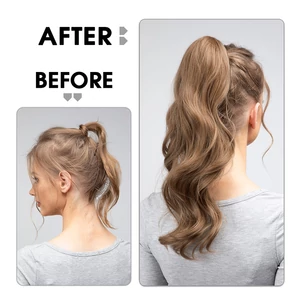 A &amp;amp; ONE Opálszőke Hullámos Póthaj Copfhoz 45 cm 