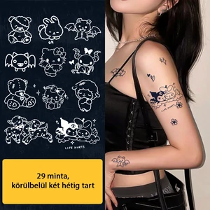 Növényi Alapú Tartós Matrica Tetoválás Készlet 29 db Mintával
