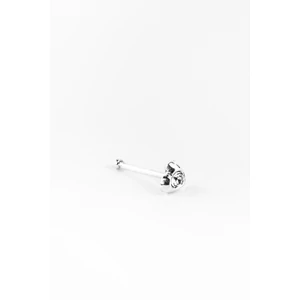 S925 Ezüst Orr Piercing Apró Szívvel Díszítve
