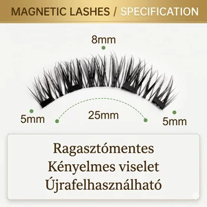 Mágneses Műszempilla Készlet – Gyors, Egyszerű, Ragasztómentes