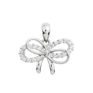 Masni Mintával Díszített S925 Ezüst Medál Csillogó Kövekkel