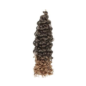 Barna-Világos Barna Ombre Hullámos Póthaj Fonáshoz - 50 cm