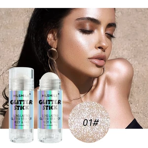 MLSMILE Ezüst Színű Csillámos Stift Testre és Arcra