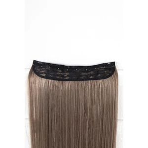 A & ONE Szőkésbarna Egyenes Csatos Póthaj 75 cm