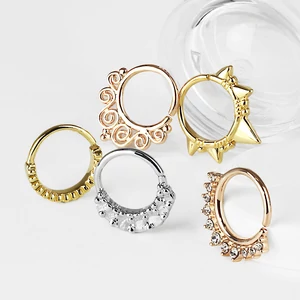 A & ONE Arany Színű Septum Piercing