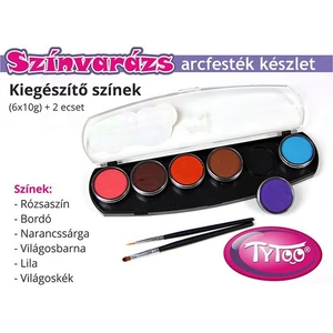 TyToo Színvarázs Arcfesték Szett Kiegészítő Színek 10g