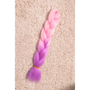 A & ONE Rózsaszín-Lila Ombre Póthaj 120 cm