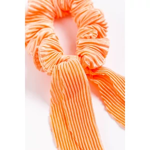 Narancssárga Bordázott Hajgumi Szalaggal Díszítve