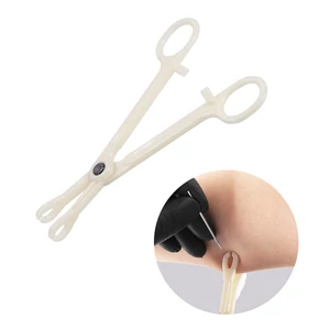 Piercing Készítő Fogó Kör Alakú Réssel, Sterilizált Tasakban
