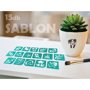 Tytoo Szülinapi Sablon Szett 15 Darabos