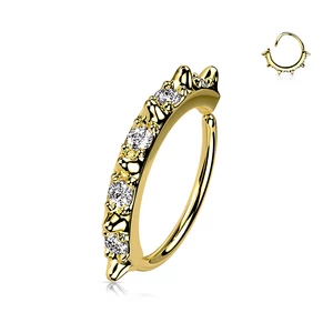 A & ONE Aranyozott Réz Karika Orr/Fül Piercing