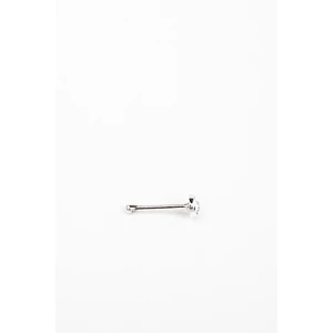 A & ONE S925 Ezüst Orr Piercing Csillogó Fehér Kövekkel