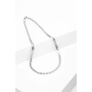 Fonott Szemekből Álló 4 Szálas S925 Ezüst Nyaklánc -50cm