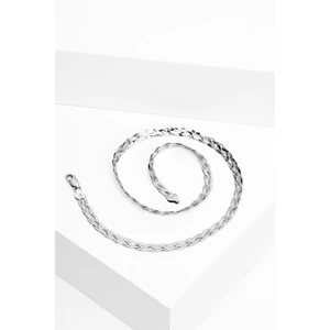 Fonott Szemekből Álló 3 Szálas S925 Ezüst Nyaklánc