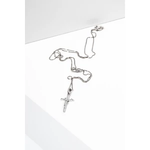 S925 Ezüst Nyaklánc Kereszt Alakú Medállal