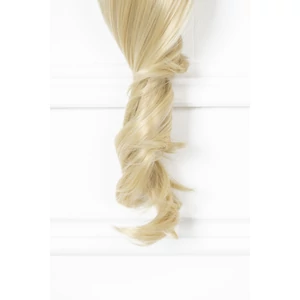 A & ONE Platinaszőke Hullámos Póthaj Copfhoz 45 cm