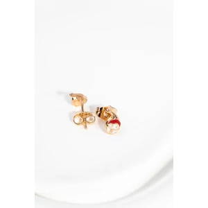 A & ONE Rozsdamentes Acél  Ezüst Hópehely Alakú  Fülbevaló