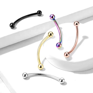 Arany Színű 316L Orvosi Acél Szemöldök Piercing