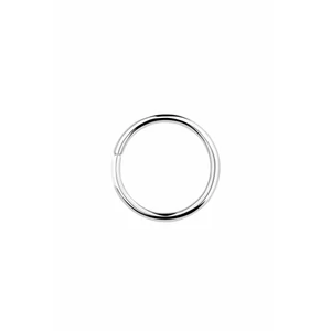 Ezüst Színű S925 Ezüst Karika Orr/Fül Piercing - 8 mm