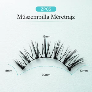 Mágneses Műszempilla Szett – Ragasztó Nélküli, Újrafelhasználható, Gyors Felhelyezésű Szempilla