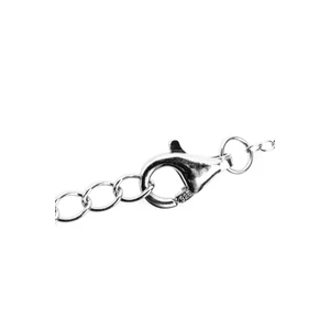 S925 Ezüst Nyaklánc Fehér Nyuszi Alakú Medállal