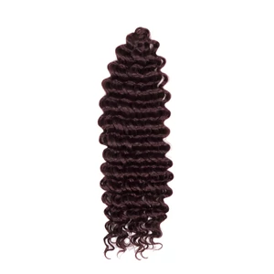 Padlizsánlila Mélyhullámos Póthaj Fonáshoz - 50 cm