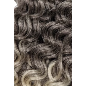 Szürke-Szőke Ombre Hullámos Póthaj Fonáshoz - 50 cm