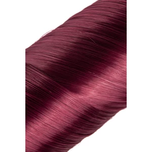 Rózsaszín-Vörös Egyenes Csatos Póthaj 75 cm