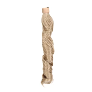 Szőke Hullámos Póthaj Copfhoz - 55 cm