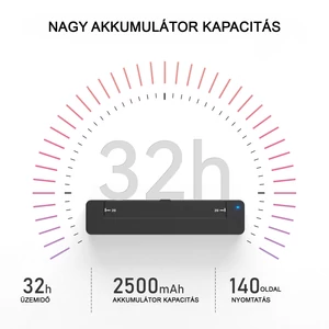 Hordozható Bluetooth Hőnyomtató Tetováláshoz