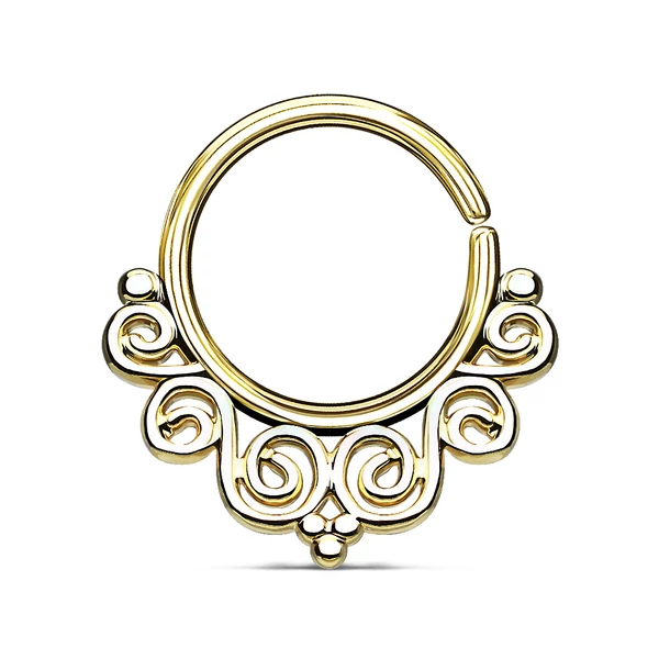 A & ONE Arany Színű Septum Piercing