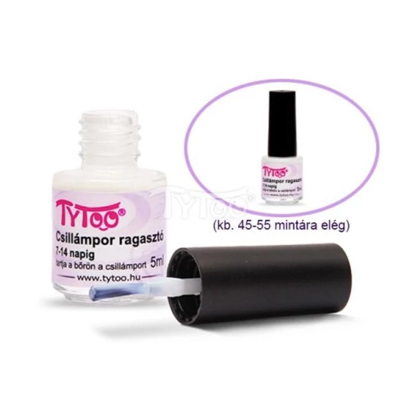 TyToo Fehér Csillámpor Ragasztó 5ml