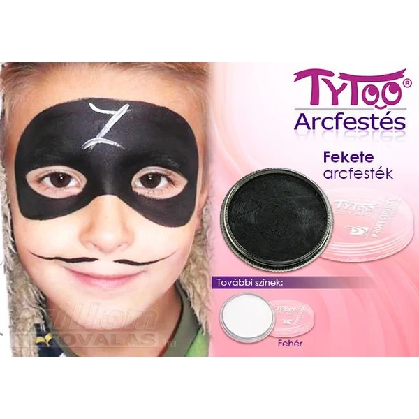 TyToo Fekete Arcfesték 30g