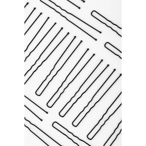Esküvői Fekete Színű Hagyományos Kontytű Szett M-es Méret