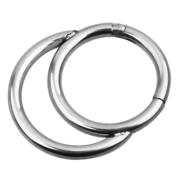 A & ONE Ezüst Színű Rozsdamentes Acél Különleges Karika Fül Vagy Orr Piercing