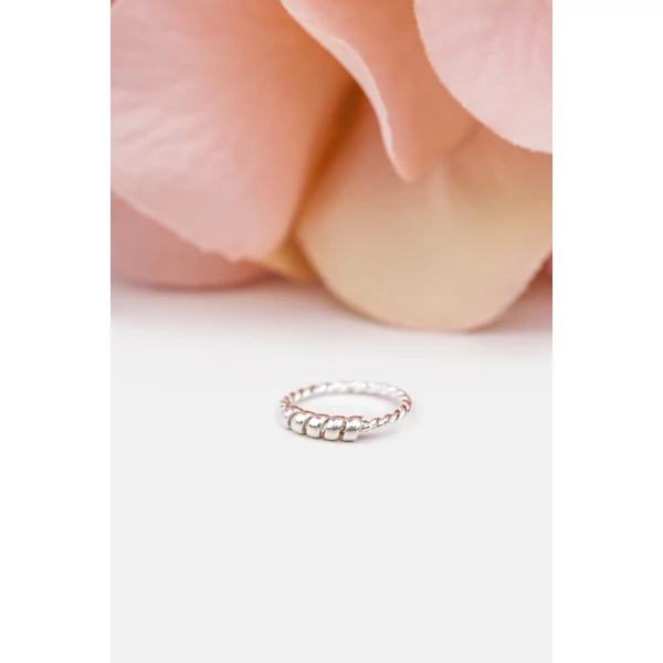 A & ONE Csillogó S925 Ezüst Karika Orr/Fül Piercing