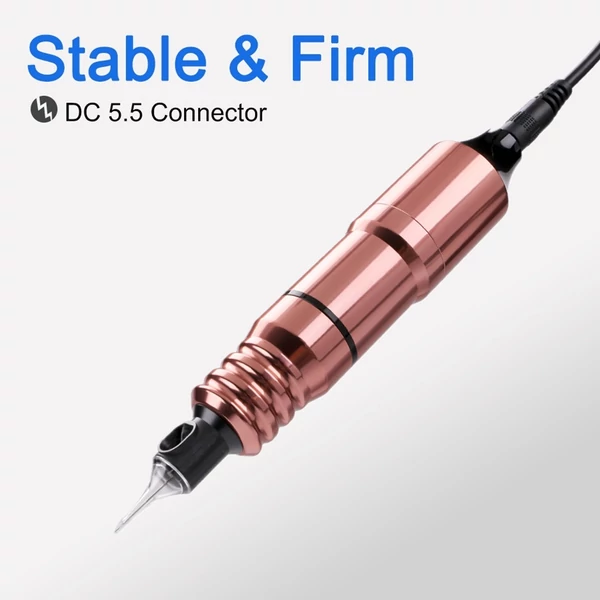 Rosegold Hybrid Tetováló Toll Csatlakozó Adapterrel