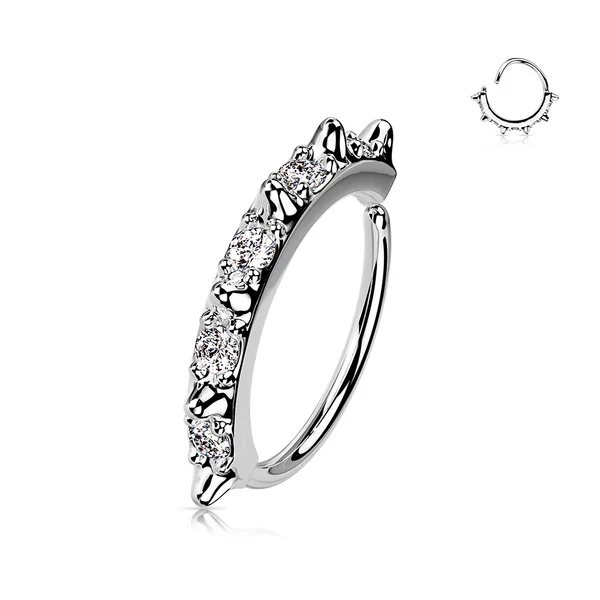 A & ONE Aranyozott Réz Karika Orr/Fül Piercing