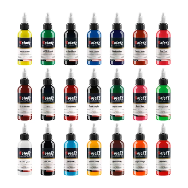 True Black Fekete Tetováló Gyakorló Festék - 60 ml