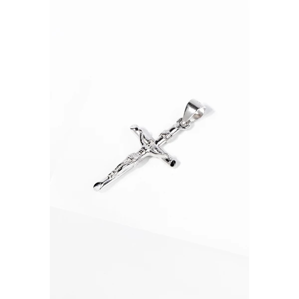 S925 Ezüst Nyaklánc Kereszt Alakú Medállal