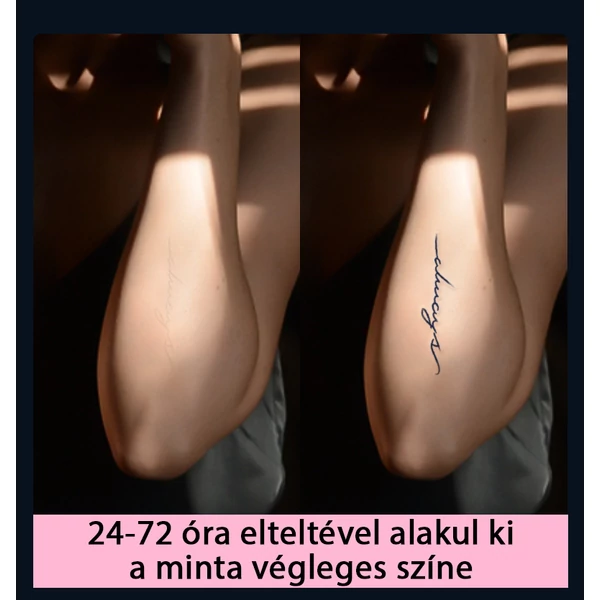 Növényi Alapú Tartós Matrica Tetoválás Készlet 30 db Mintával 