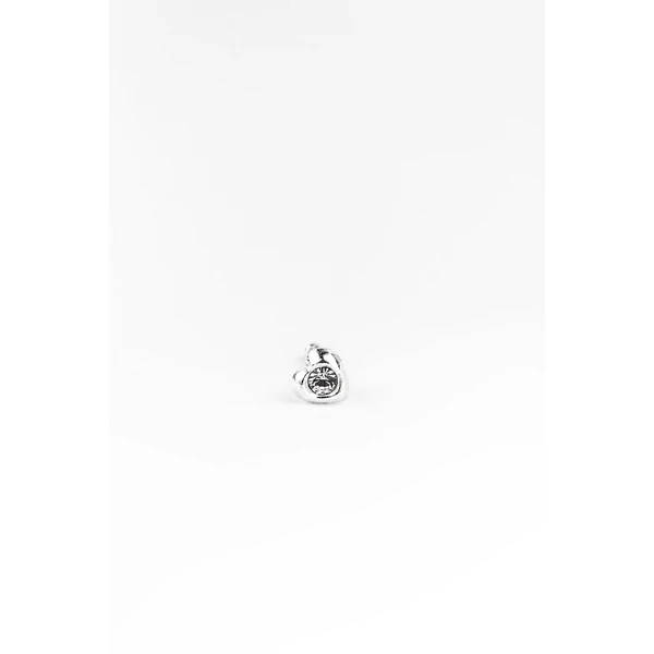 S925 Ezüst Orr Piercing Apró Szívvel Díszítve