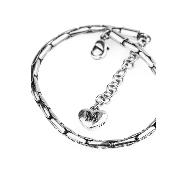 S925 Ezüst Állítható Ezüst Színű Karkötő Több Szemű Lánccal