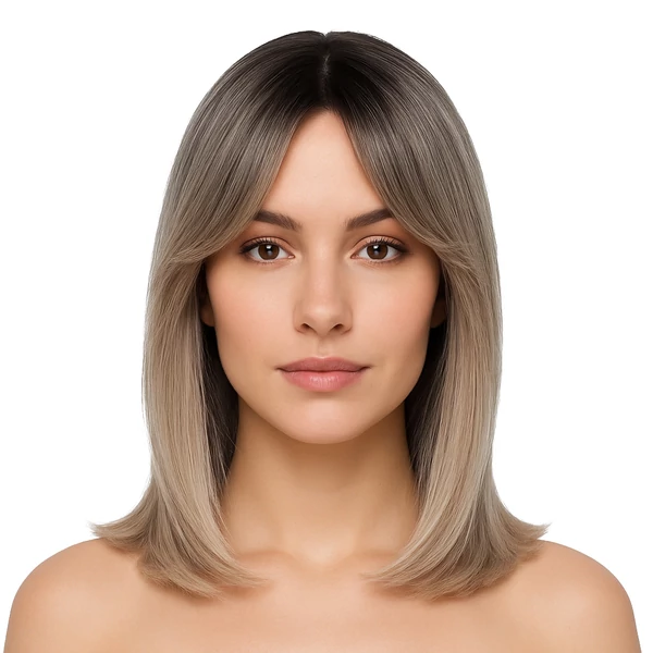 Szőke Ombre Pepi Paróka Hajdúsításra - 35 cm