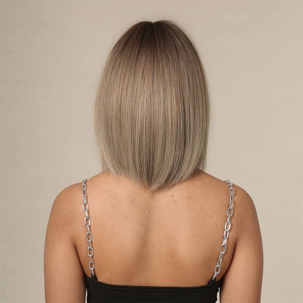 Barna-Szőke Ombre Paróka - 32 cm