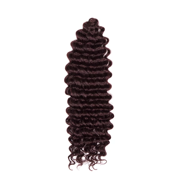 Padlizsánlila Mélyhullámos Póthaj Fonáshoz - 50 cm