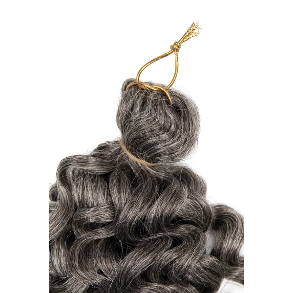 Szürke-Szőke Ombre Hullámos Póthaj Fonáshoz - 50 cm